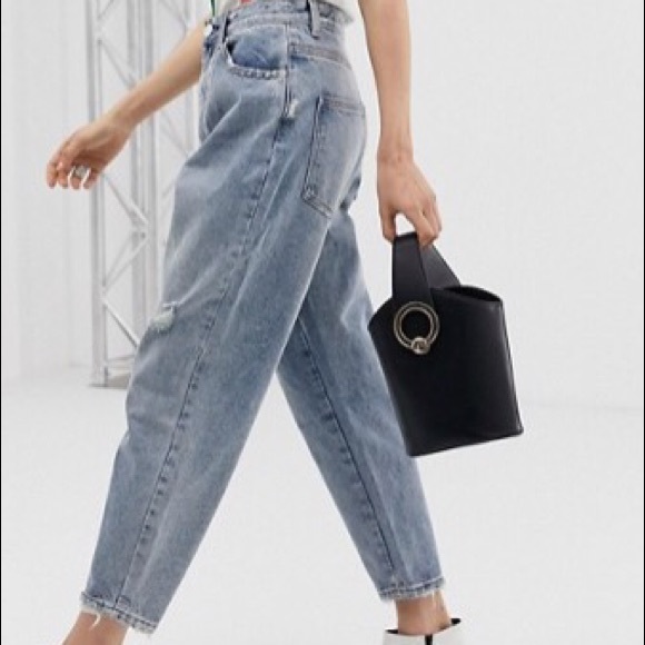 ASOS Denim - ASOS Balloon leg boyfriend jeans, vintage wash